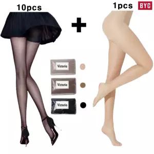 최강가! 국산 고탄력20D팬티스타킹 10켤레 실속가  압박레깅스 스타킹  빅사이즈 의료용 1등급의료기기 종아리 미국 FDA CE ISO13485  붓기제거 통증완화 임산부 슬림라인 보정