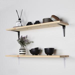 원목 벽선반 벽걸이 나무 브라켓 까치발 선반받침대