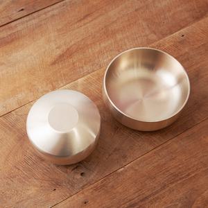 서촌유기 반상기 방짜 유기 놋그릇 1인용 밥그릇세트 밥공기 국대접