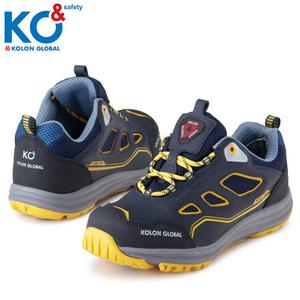코오롱 글로벌 KG-410 4인치 가벼운 안전화 논슬립기능 와이드캡