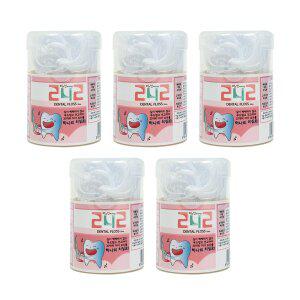 [242]일회용 치실 50개입 x 5세트 투명케이스/휴대성/비치용