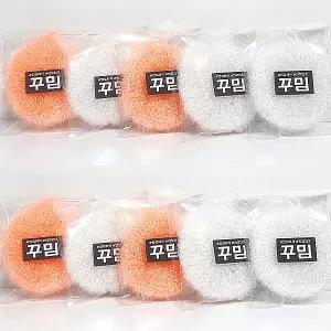 꾸밈 아크릴수세미 5P세트