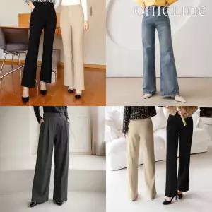 [봄신상]빅사이즈추가/하객룩/오피스룩/팬츠/슬랙스/청바지/결혼식/반바지/정장바지/일자/데님/