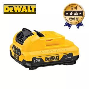 디월트 리튬이온배터리 DCB124 12V 10.8V 3.0Ah 베터리 충전 전동 공구 드릴 밧데리