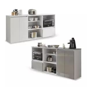 솔트 글로시 800 렌지대 수납장세트 mct010