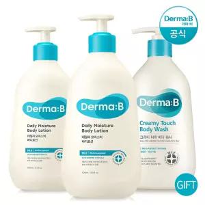 [공식] 더마비 데일리 바디로션 400ml x2개(+정품 바디워시)