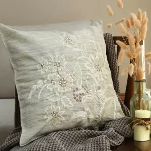 아망떼 데이 플라워 자수쿠션커버+솜