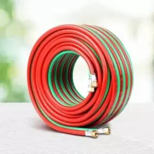 산소호스 5, 8mm X 10, 15, 20, 30M /용접호스/쌍줄/가스/pvc