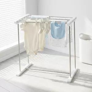 디얼리빙 세탁 실내 미니 1단 빨래건조대 원룸 소형