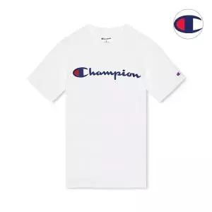 챔피온 클래식 그래픽 남자 여성 져지 반팔티셔츠 화이트 GT23HY06794-045