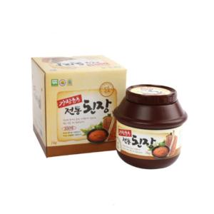 전통 된장 1kg/전라도 강진/시골마을에서 만드는 재래식 옛날 재래 집된장
