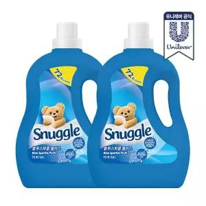 초고농축 섬유유연제 블루스파클 1.8L 2개