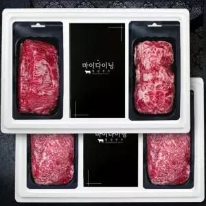 횡성한우 진심1호 불고기2 국거리 장조림 한우선물세트 1.6kg