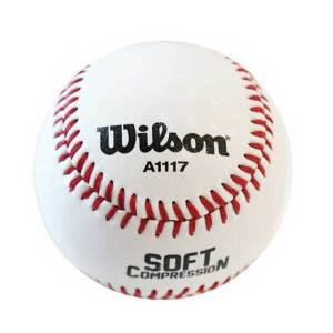 윌슨 A1117 3개입 안전야구공 9인치 캐치볼