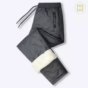 코디코치 남성 퐁듀 팬츠 겨울 방한 밴딩 기모 패딩 바지