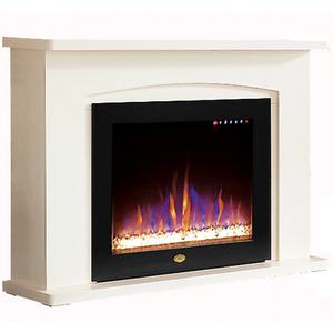 전기 벽난로인테리어 트라베+ 벽난로콘솔 크리스탈 실내불멍 12색 LED무드등 모닥불 불꽃조명 아파트 거실 카페 식당 인테리어 장식