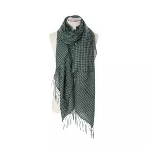 [롯데백화점]레노마 체크 패턴 머플러 미디어 FRT261