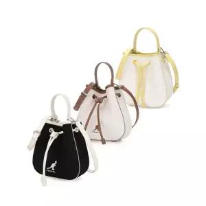 [캉골](타임스퀘어점패션관)듀오 캔버스 버켓백 Ⅱ 3912 3종 택1