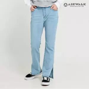 [보리보리/에어워크 주니어]사이드 슬릿 스타일업 부츠컷 청바지