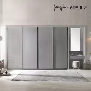 장인가구 드홈 글로우 슬라이딩 파우더 붙박이장 30CM