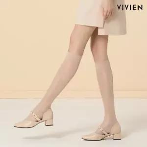 [롯데백화점]비비안 와이드밴드샤인니하이KS1146