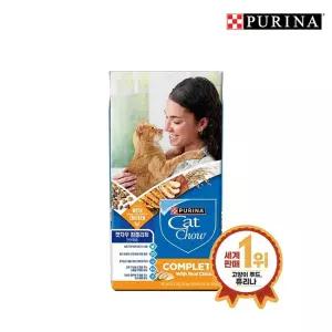 퓨리나 캣차우 고양이사료 컴플리트 전연령용 2.86KG/리뉴얼