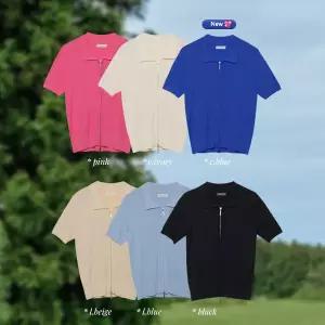 핫핑 [여름버전] 헤브링_반팔ver 꽈배기 투웨이 니트 집업가디건