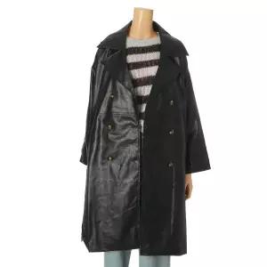 [롯데백화점]파파야 페이크롱가죽코트(PNNRCT003C)