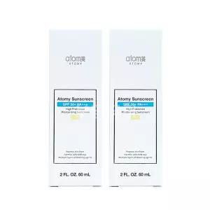 애터미 선크림 2개 SPF50+ (화이트/베이지) 무 료 배 송