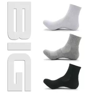 [6켤레] 빅사이즈 메쉬무지 단목양말 / 남성 스포츠양말 발바닥 두꺼운 발목 쿠션 이중바닥 골프 등산 헬스 런닝 운동 국산