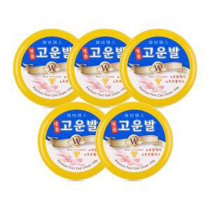 웰빙헬스 명품 고운발 풋크림 110g 5개