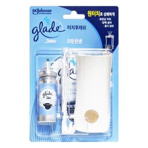 그레이드 화장실용 방향제 터치후레쉬 본품 크린린넨 x 1개