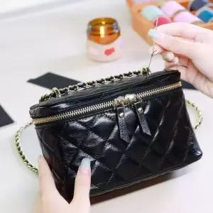 소가죽 DIY 키트 - 미니 퀼팅 체인백