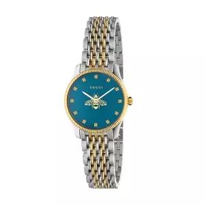 시계 꿀벌워치 여성 여자 골드 블루 메탈시계 YA1265029