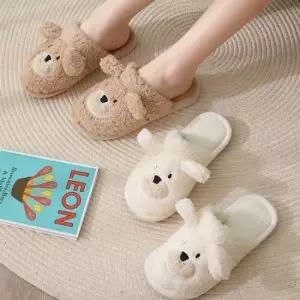 [오노마] ONM 양털슬리퍼 양털 겨울 겨울슬리퍼 곰돌이 털 뽀글이