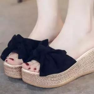 [오노마] ONM 왕리본 실내화 슬리퍼 ST0170