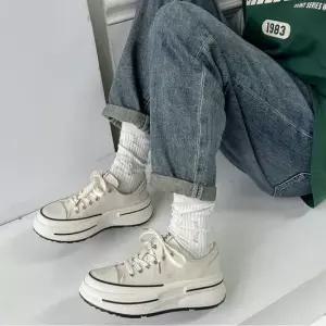 [오노마] ONM 여자 어글리슈즈 캔버스 로우 스니커즈 키높이 운동화