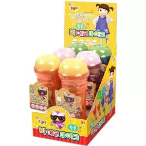 [영실업]R 오즈토이 콩순이 쏭쏭 빅 에코마이크 6p (6개) 세트 ks-2403x6p 노래방 울림 노래부르기 가수