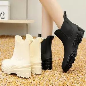 [오노마] ONM 비오는날 신발 베이직 방수 작업화 패션장화 여성장화 (S14214570)