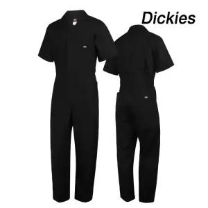 [디키즈] 점프수트 포플린 커버올 블랙