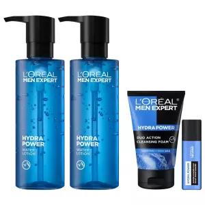 로레알파리 맨 엑스퍼트 이드라파워 쿨링 올인원 120ml 2개 + 클렌징 폼 50ml+미니 올인원 22ml(랜덤)