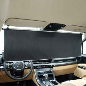 롤러블 EV3 EV9 햇빛가리개 차량 앞유리 차박 커튼 캠핑