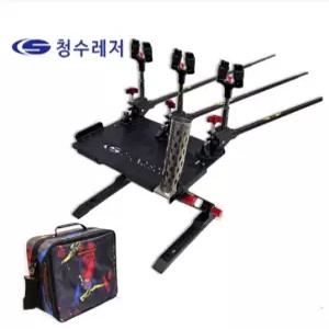 청수레져 (신제품) 블랙 칸 양어장 받침틀 세트