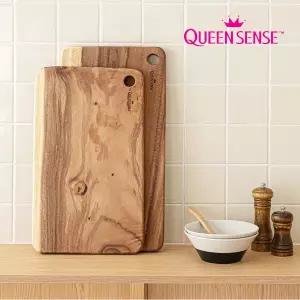 [한일스텐레스]세신퀸센스 트림버시 원목도마(특대)50CM