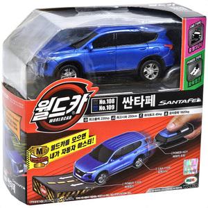 월드카 싼타페 블루 No109 정품 미니카