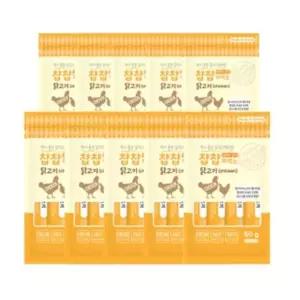 찹찹짜먹는 반려견용츄르 닭고기 15gx4개입 10개묶음