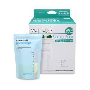 마더케이 일회용 모유 저장팩 200ml, 90매