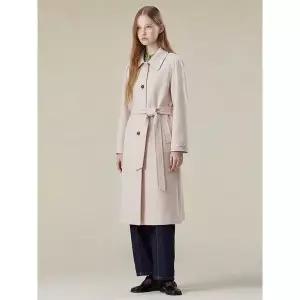 [하프클럽/써스데이아일랜드]싱글여밈 핸드메이드 코트(T228MCT534W)