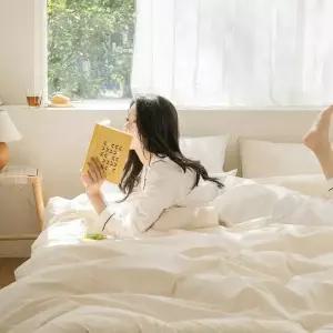 [드리울] 데일리무드 고밀도 순면 알러지케어 호텔 차렵이불세트 SS/Q 5color