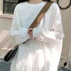 ONM 기본 무지 여성 여자 학생 맨투맨 롱티셔츠